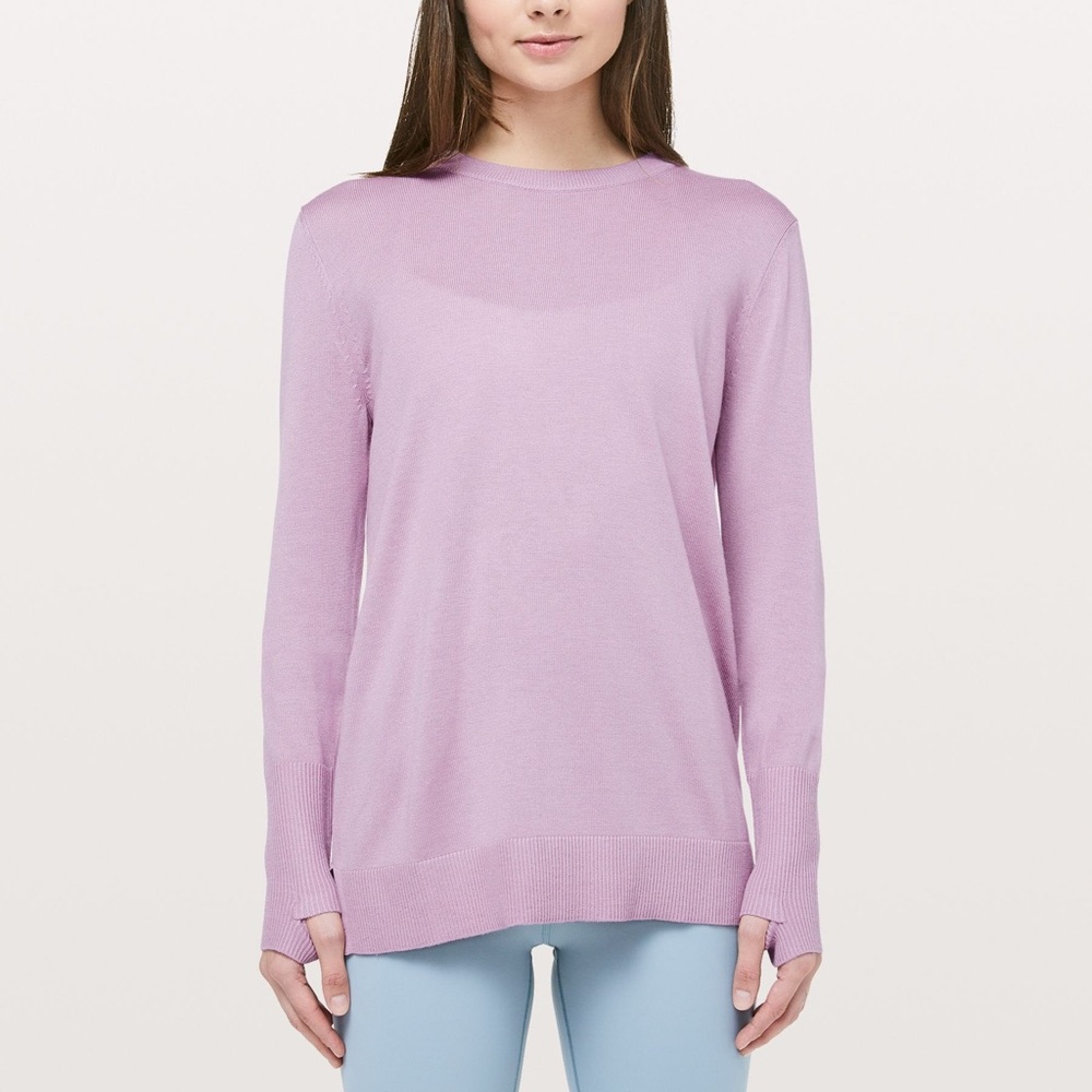 Lululemon Still At Ease Pullover 🔅 Pink 🔅 Size 6
